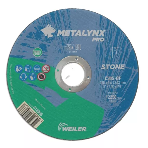 Metalynx Pro Stone vágókorong kőre 125x3 (010102-0002)