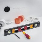 Wiha villanyszerelő vízmérték 400 mm (42074)