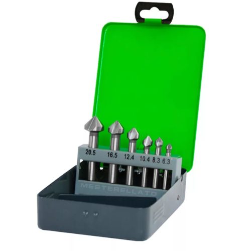 Z-Tools kúpsüllyesztő készlet 90° három vágóélű HSS 6r (031601-0083)