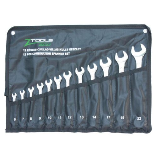 Z-Tools csillag-villás kulcskészlet 12 részes 6-22mm (040201-0029)