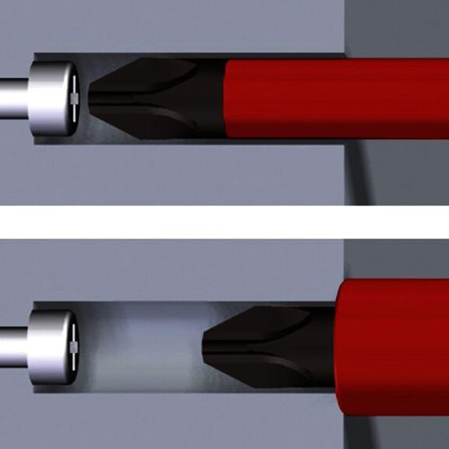 Wiha PZ2x100 SoftFinish electric slimFix VDE Pozidriv csavarhúzó (35396)
