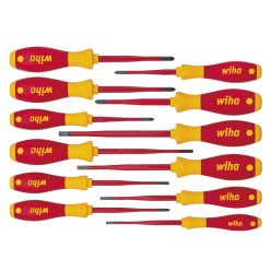   Wiha SoftFinish electric slimFix VDE csavarhúzó készlet 12 részes (41003)
