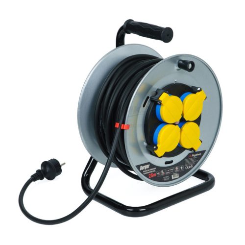 Berger kábeldob gumi kábellel 25m (100151-0001)