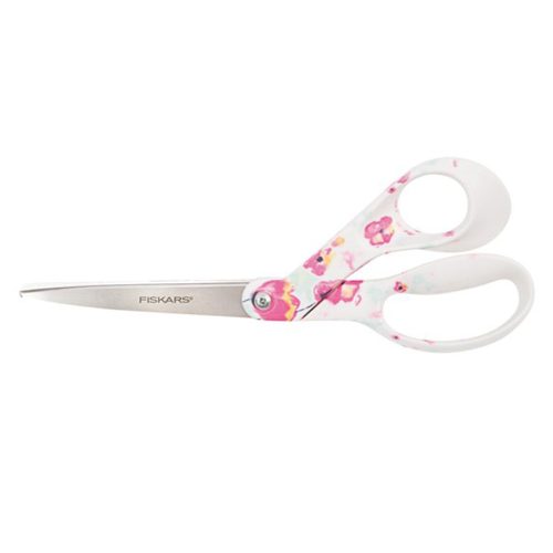 Fiskars virágmintás általános olló 21 cm (1023989)