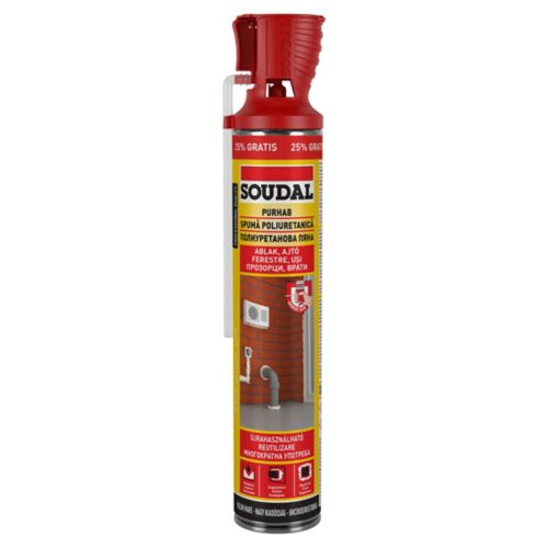 Soudal purhab Genius Gun fejjel 750ml (103250)