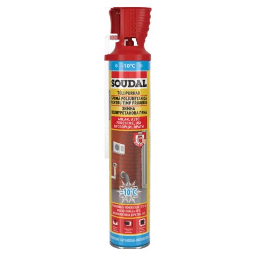 Soudal téli purhab Genius Gun fejjel 750ml (108895)