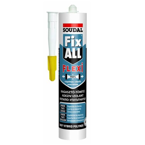 Soudal Fix All Crystal fehér ragasztó 290 ml (111715)