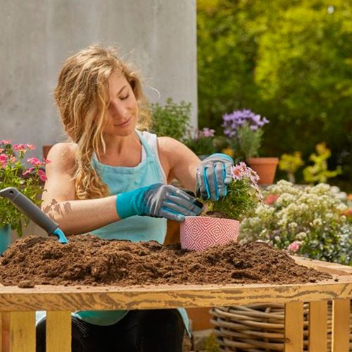 Gardena kesztyű kertészkedéshez 7/S (11500-20)