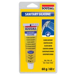 Soudal szaniter szilikon fehér 60g (120033)