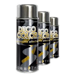   Deco Color chrome effect kóm hatású ezüst spray 400ml (D12240)