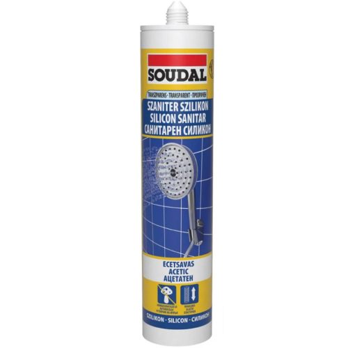 Soudal szaniter szilikon szürke 280ml (124547)