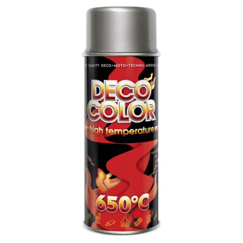 Deco Color hőálló spray 650°C ezüst 400ml (D13290)