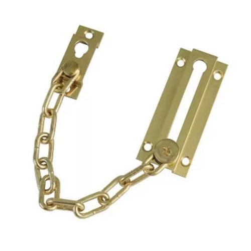 Ajtóbiztosító lánc rezezett csavarral (1400402)