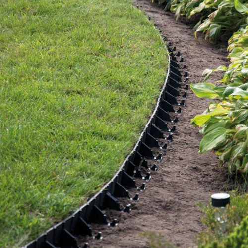 Bradas ágyásszegély fekete 1025/75/45mm (140045)