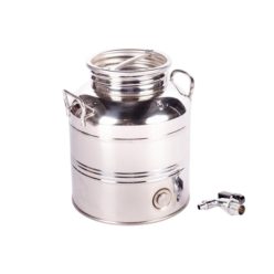 Inox kanna füles 5L csappal (14819)