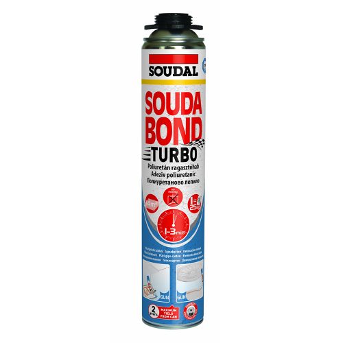 Soudal Soudabond Turbo ragasztóhab pisztolyos 750ml (153084)