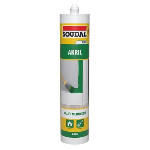 Soudal akryl fehér 280ml (154565)