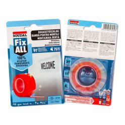   Soudal Fix All Mounting kétoldalú ragasztószalag 19mm (155603)