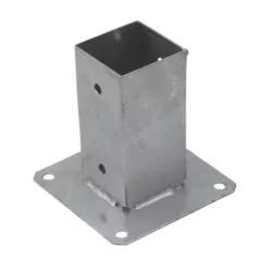   Oszlophüvely lecsavarozható horganyzott 150 mm 101x101mm (160-PSP100)