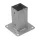 Oszlophüvely lecsavarozható horganyzott 150 mm 101x101mm (160-PSP100)