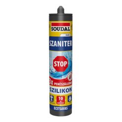   Soudal szaniter szilikon penészálló átlátszó 280ml (172541)