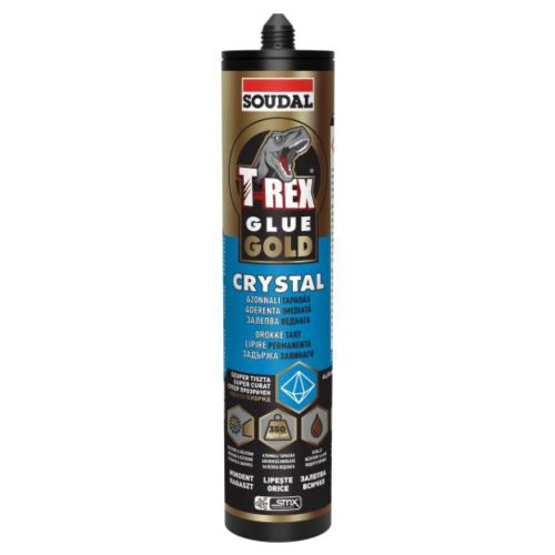 Soudal T-Rex Glue Gold Crystal hibrid polimer szerelő ragasztó (175565)