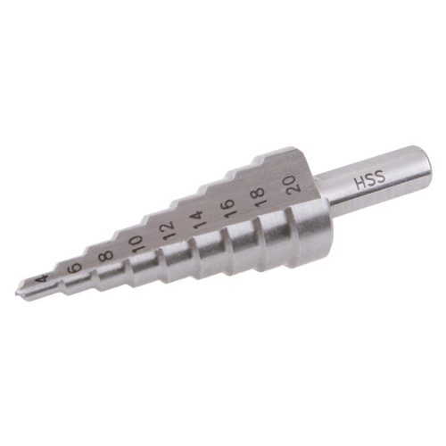 Lépcsős fúró 4-20mm HSS (20487)