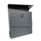 Nova MD002 postaláda szórólaptartós kültéri antracit (2050860)