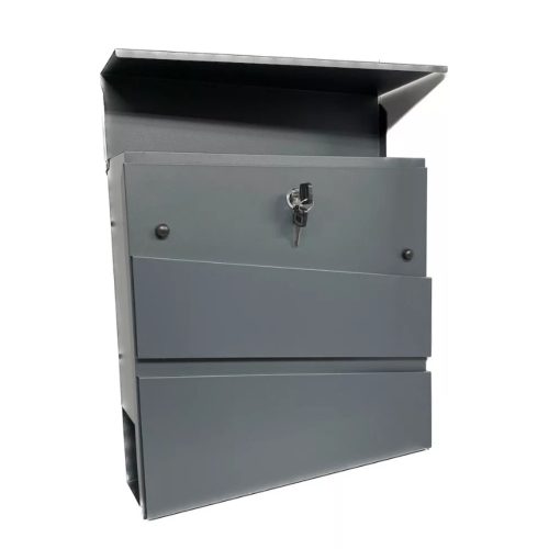 Nova MD002 postaláda szórólaptartós kültéri antracit (2050860)