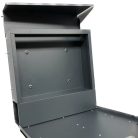 Nova MD002 postaláda szórólaptartós kültéri antracit (2050860)