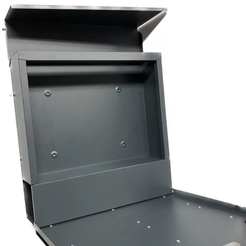 Nova MD002 postaláda szórólaptartós kültéri antracit (2050860)