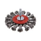 Festa körkefe csapos sodrott 75mm acél (22023)