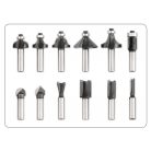 Vorel felsőmarókés készlet 12 részes (22550)