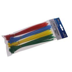   Kábelkötegelő készlet 200x3.6mm p-z-s-f (100db/cs) (23884)