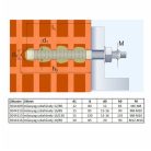 Műanyag szitahüvely 16/130 (3044113)