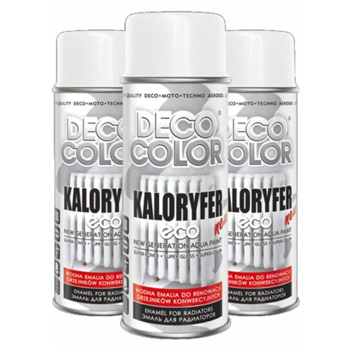 Deco Color Kaloryfer ECO radiátorzománc fényes fehér 400 ml (30450)