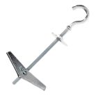 Rugós billenőhorog gipszkartonhoz M4 x 75 kampóval (3045149)