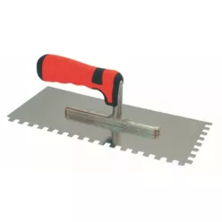   Bautool rozsdamentes fogazott glettelő 8x8mm soft nyéllel (3213288)