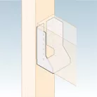 Gerendatartó belső 70x125x75/2mm horganyzott (3217635)