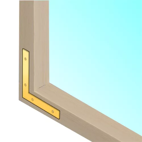 Ablakszegletvas 60x60mm (3254051)