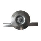 Tolókapu görgő 100mm "V" profil süllyesztett csavarozható rászerelhető (3262817)