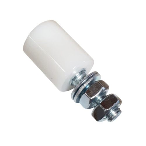 Tolókapu vezetőgörgő d=25 mm M12 poliamid (3262820)