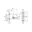 Elzett 700 kétollú felsőzár (3286530)
