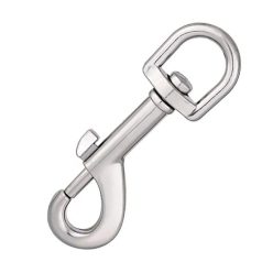 Karabiner+forgó rugós 53 mm nikkelezett (3351502)