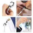 Karabiner+forgó rugós 53 mm nikkelezett (3351502)