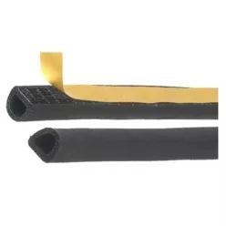   Tömítőprofil öntapadós gumi "D" fekete 14x12mm (3435890)