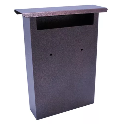 Postaláda utcai "Nosztalgia" záras barna (3490106)