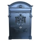 Postaláda "Börzsöny" 41cm öntvény fekete (3490156)