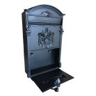 Postaláda "Börzsöny" 41cm öntvény fekete (3490156)