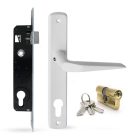 Elzett portálzár szett fehér (3986814)